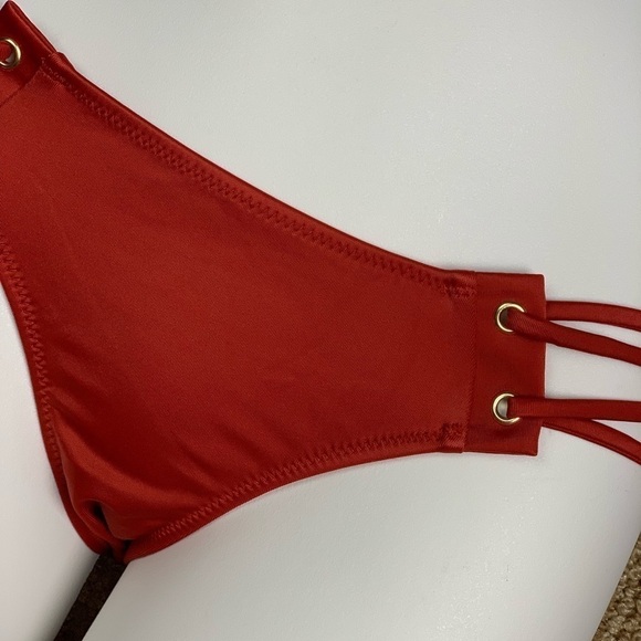 X-small Red bikini Bottom shade Shore - Picture 2 of 5